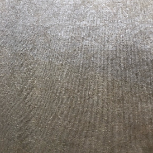 Saree gold tissue organza embroidery NWOT new unused - Picture 9 of 15